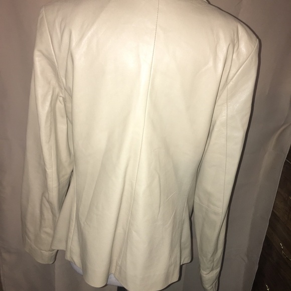 Valerie Stevens Leather Blazer - Picture 3 of 6